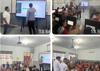 Polres Pematangsiantar Sosialisasi Program Paham AI Kepada SMA/i SMA/SMK/MA Sederajat.