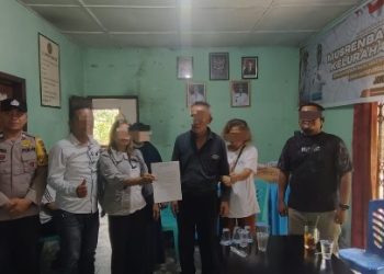 Bhabinkamtibmas Polsek Siantar Martoba Mediasi Masalah Warga Binaan.