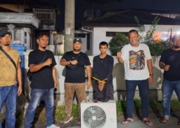 Patroli Malam Berbuah Manis, Tim Jatanras Polres Simalungun Ringkus Bandit Spesialis Pencuri AC di Rumah Kosong.