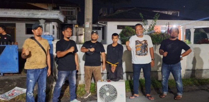 Patroli Malam Berbuah Manis, Tim Jatanras Polres Simalungun Ringkus Bandit Spesialis Pencuri AC di Rumah Kosong.