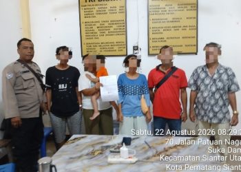 Dugaan Penganiayaan di Jalan Bah Biak Kiri, Polsek Siantar Utara kedepankan Mediasi.