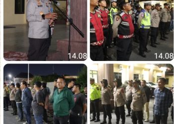 Wakapolres Pematangsiantar Pimpin KRYD, Geng Motor hingga Knalpot Brong Jadi Sasaran.