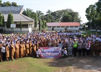 Sambut Hari Jadi Polwan Ke - 78, Polres Pematangsiantar Turun Ke Sekolah Edukasi Pelajar.