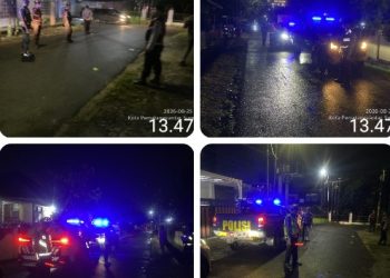 Polres Pematangsiantar Patroli BLP Berikan Rasa Aman & Nyaman Kepada Masyarakat.