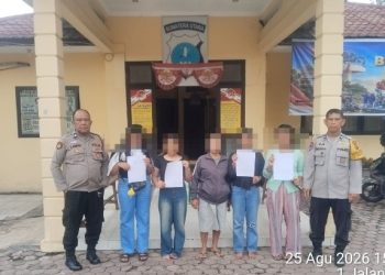 Polsek Siantar Timur Mediasi Laporan Warga Gang Aman.