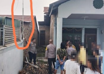Bhabinkamtibmas Polsek Siantar Martoba Tindaklanjuti Laporan Warga Jalan Kenali.