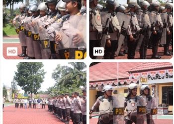 Kedepankan Pendekatan Humanis, Personel Polres Simalungun Digembleng Lewat Pelatihan Dalmas.
