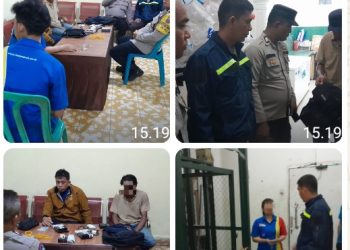 Polseķ Siantar Selatan Amankan Pria Diduga Hendak Mencuri di Depan Indomaret Jalan Melanthon Siregar.