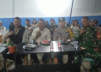 Polsek Siantar Martoba Hadiri Kegiatan Malam Kebersamaan Bersama Mitra, Staff & Relawan SPPG Pondok Sayur.