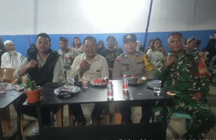 Polsek Siantar Martoba Hadiri Kegiatan Malam Kebersamaan Bersama Mitra, Staff & Relawan SPPG Pondok Sayur.