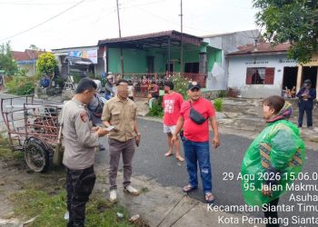 Respons Cepat Call Center 110, Polsek Siantar Timur Tindaklanjuti Laporan Keributan.