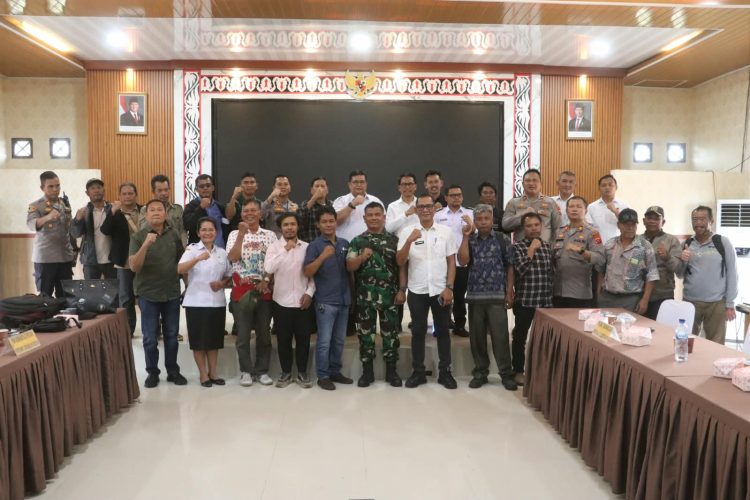 Kapolres Simalungun Pimpin Rakor Percepatan Penyelesaian Sengketa Lahan Sidallogan, Hasilkan Kesepakatan Damai Lewat Mekanisme GTRA.