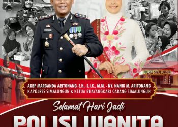 Polres Simalungun Sampaikan Ucapan Selamat HUT Ke - 78 Polwan, Kapolres : Jadikan Momentum Perkuat Pelayanan Humanis.