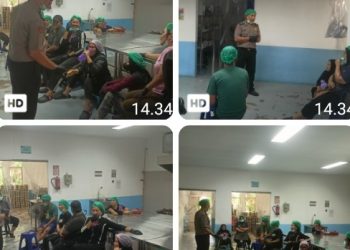 Siwas Polres Pematangsiantar Laksanakan Pengawasan & Montoring Tata Kelola Program MBG di SPPG 2 YKB.