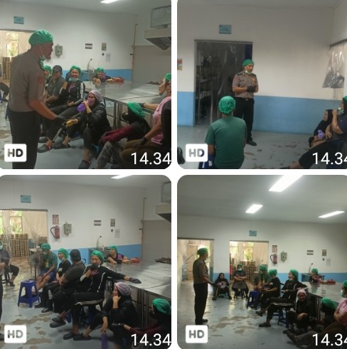 Siwas Polres Pematangsiantar Laksanakan Pengawasan & Montoring Tata Kelola Program MBG di SPPG 2 YKB.