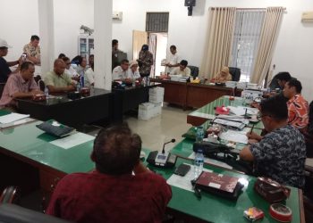 Suasana RDP Komisi II DPRD Kota Pematangsiantar Dengan Pedagang & PD Pasar Horas Jaya.