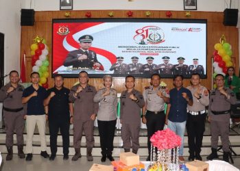 Kapolres Pematangsiantar Beri Surprise Harlah Kejaksaan RI Ke - 81, Perkuat Sinergitas Penegak Hukum.