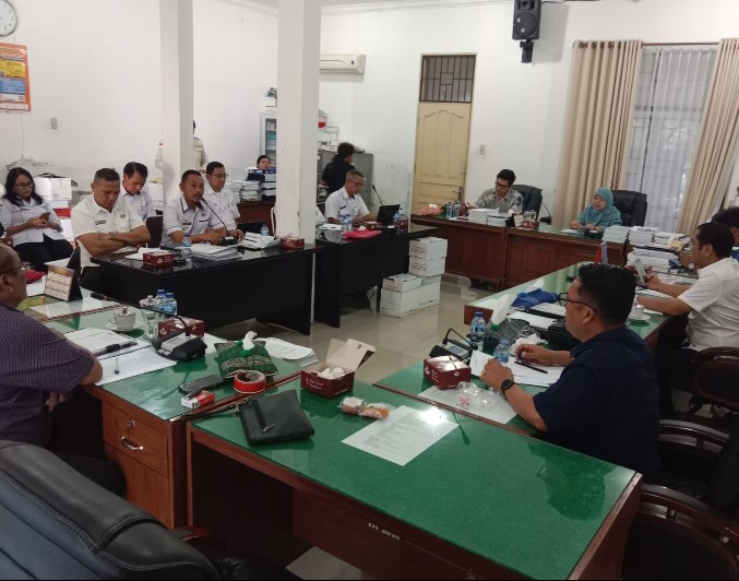 Suasana RDP Komisi II DPRD Kota Pematangsiantar Dengan Dinas Pendidikan.