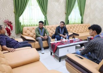 Ketua DPRD Kota Pematangsiantar Timbul Lingga Terima Audiensi GMKI Cabang Pematangsiantar - Simalungun.