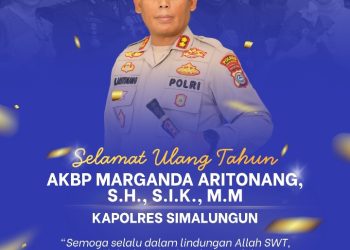 Momen Hangat Sinergitas, Bupati Simalungun Ucapkan Selamat Ulang Tahun Ke - 47 Kepada Kapolres.