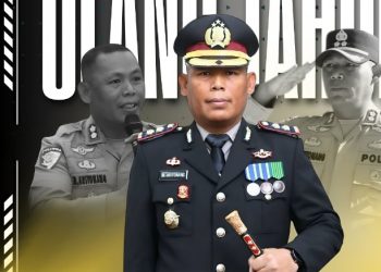 TNI-Polri Kian Erat, Dandim 0207/SML Sampaikan Ucapan Selamat Ulang Tahun Ke - 47 kepada Kapolres Simalungun.