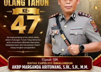 Kompak dari Belakang Layar, Personel Humas Polres Simalungun Sampaikan Ucapan Ulang Tahun Ke - 47 Untuk Kapolres.