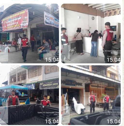 Sat Samapta Polres Pematangsiantar Patroli R4 Antisipasi 3C.
