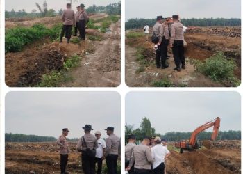 Cegah Konflik Agraria, Polres Simalungun Gelar Pengamanan Areal HGU PTPN IV Marihat.