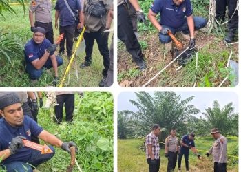 Kesigapan Polsek Gunung Malela & Tim Inafis Ungkap Penyebab Kematian Wanita di Areal Perkebunan PTPN IV.