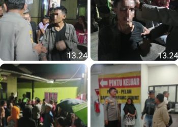 Polsek Siantar Timur Amankan Terduga Pelaku Penikaman di Jalan Pattimura.