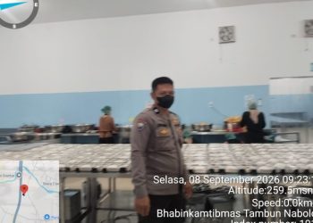 Polsek Siantar Martoba Montoring Distribusi MBG di Dapur SPPG Martoba.