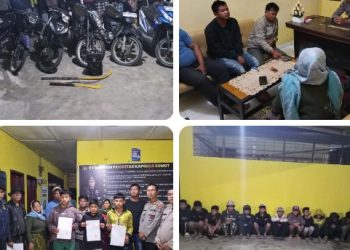 Kondisi Pengamanan di Polsek Dolok Silau.