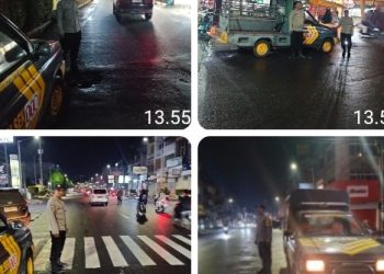Bhabinkamtibmas Polsek Siantar Barat Patroli BLP Ciptakan Situasi Aman dan Kondusif.