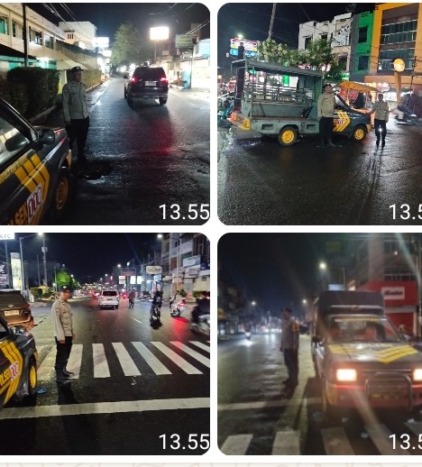 Bhabinkamtibmas Polsek Siantar Barat Patroli BLP Ciptakan Situasi Aman dan Kondusif.