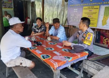 Polsek Siantar Barat Patroli KBN di Jalan Jawa.