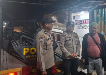 Polsek Siantar Utara Laksanakan SALING di Pos Kamling Melayu Antisipasi 3C.
