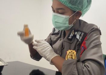 Pastikan Menu MBG Aman, Dokkes Polres Pematangsiantar Laksanakan Safety Food di SPPG YKB.