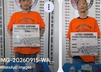 Dua Residivis Narkotika Diciduk di Nagahuta, Polisi Sita Sabu 1,03 Gram.