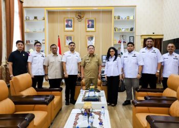 Wali Kota Pematangsiantar Wesly Silalahi, SH, MKn Sambut Audiensi & Silaturahmi Badan Pengurus Daerah Himpunan Pengusaha Muda Indonesia Sumatera Utara (BPD HIPMI Sumut).