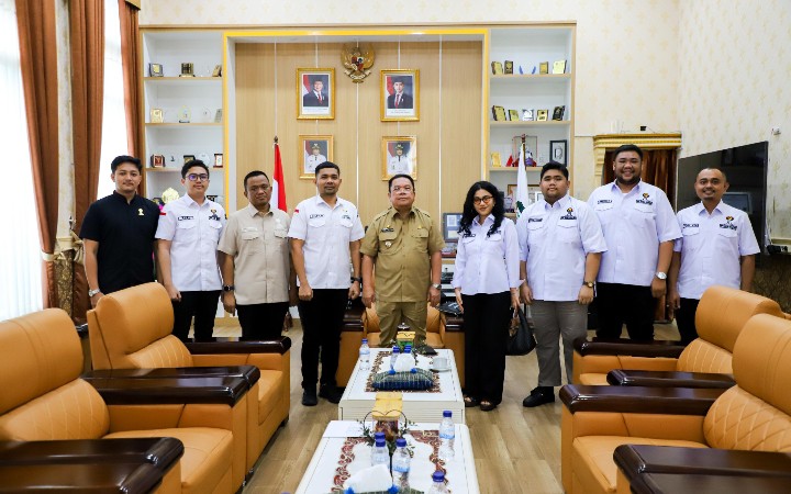 Wali Kota Pematangsiantar Wesly Silalahi, SH, MKn Sambut Audiensi & Silaturahmi Badan Pengurus Daerah Himpunan Pengusaha Muda Indonesia Sumatera Utara (BPD HIPMI Sumut).