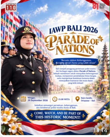 Polres Simalungun Sosialisasikan Semangat Persatuan Polwan Dunia Lewat IAWP Bali 2026, Wujud Polri Humanis & Berintegritas.