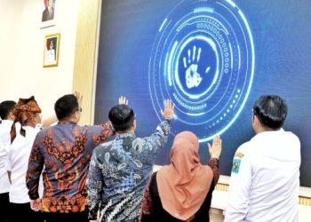 Integrasikan Data Administrasi Aparatur Nagori, Bupati Simalungun Luncurkan Aplikasi SIMARATUR.