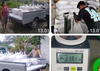 Polsek Siantar Selatan Dampingi Penjualan Jagung Petani Binaan Ke Bulog Cabang Pematangsiantar.
