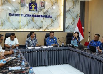 Pemko Pematangsiantar & Kemenkum RI Wilayah Sumut Menggelar Rapat Harmonisasi Rancangan Perwa Pematangsiantar tentang Master Plan Kota Cerdas Kota Pematangsiantar Tahun 2025 - 2029.