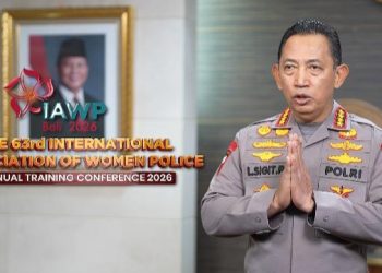 Kapolri Tegaskan Peran Perempuan Kunci Kepolisian Modern Dalam Konferensi Internasional IAWP Ke - 63 di Bali.