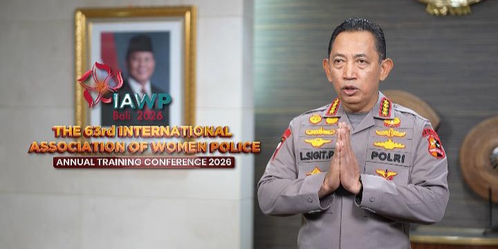 Kapolri Tegaskan Peran Perempuan Kunci Kepolisian Modern Dalam Konferensi Internasional IAWP Ke - 63 di Bali.