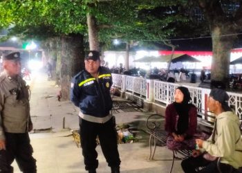 Polsek Siantar Barat Laksanakan KRYD Antisipasi Premanisme & Pencurian di Wilkumnya.