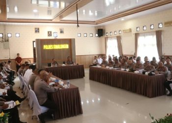 Perang Total Narkoba Hingga Kesiapsiagaan Bencana, Ini Isi Commander Wish Kapolres Simalungun Untuk 17 Kapolsek.