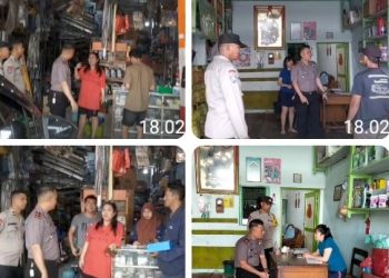 Kapolsek Siantar Timur Pimpin Patroli Dialogis Wilkumnya, Antisipasi 3C & Tawuran.