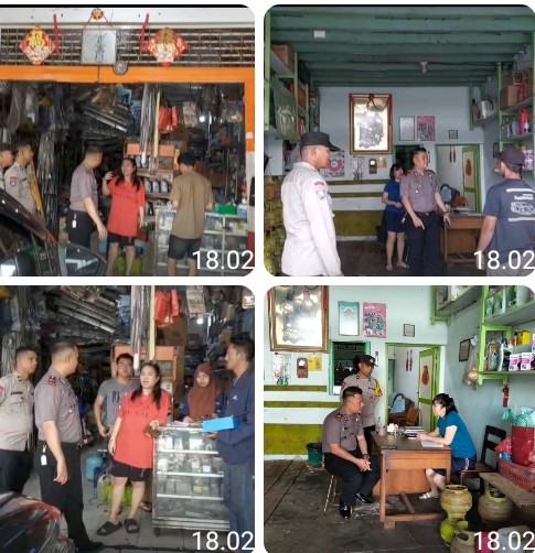 Kapolsek Siantar Timur Pimpin Patroli Dialogis Wilkumnya, Antisipasi 3C & Tawuran.